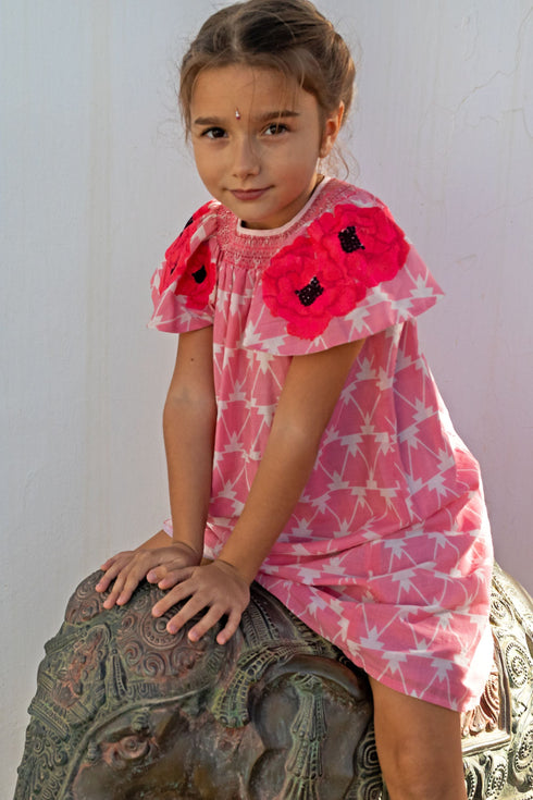 Bachaā / Mabel Dress _ Boho print (2-3y,4-5y)